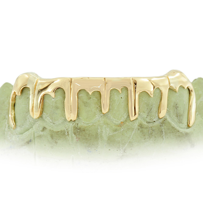 C101A 6 Piece Dripping Gold Grill