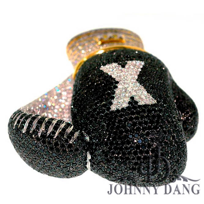 CJ-0044 - All Iced Out Boxing Gloves