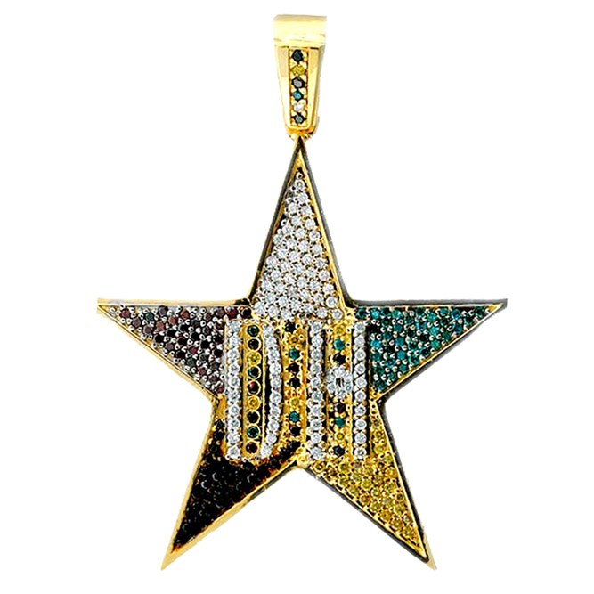 CJ-0088- Custom Jewelry Star Pendant