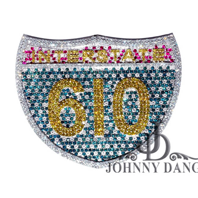 CJ-0373 - Johnny Dang Custom Diamond Charm