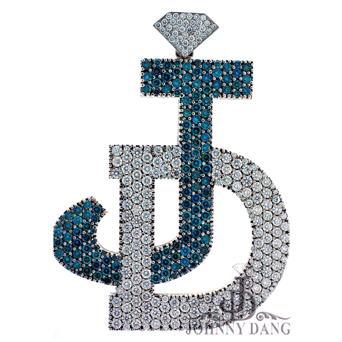 CL-0001-The Johnny Dang Diamond Logo Pendant