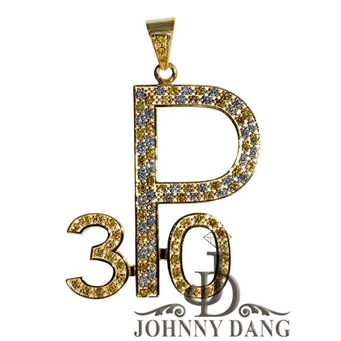 CL-0066- Johnny Dang Custom Diamond Charm