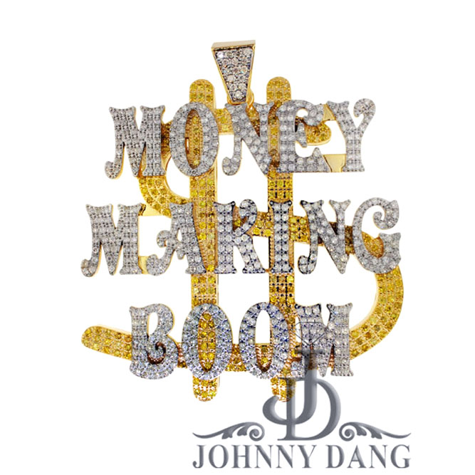 CL-0108- Johnny Dang Custom Diamond Charm