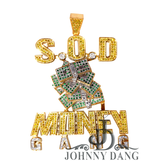 CL-0109- Johnny Dang Custom Diamond Charm
