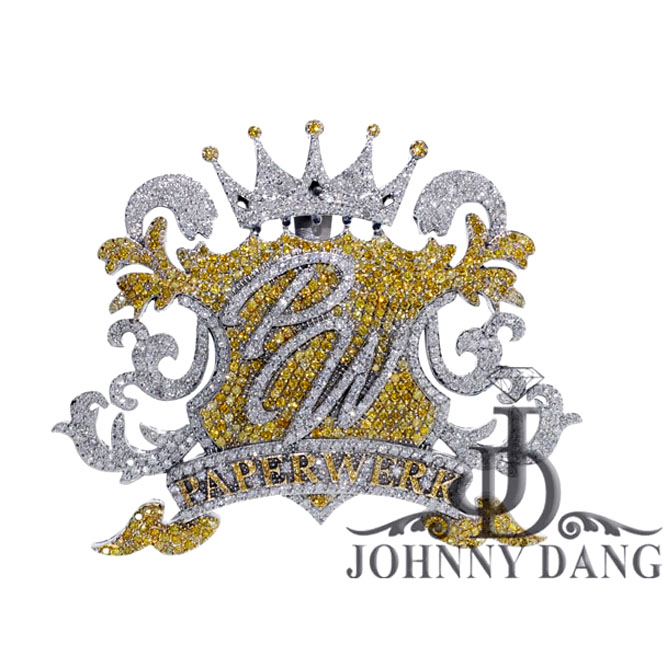 CL-0114- Johnny Dang Custom Diamond Charm