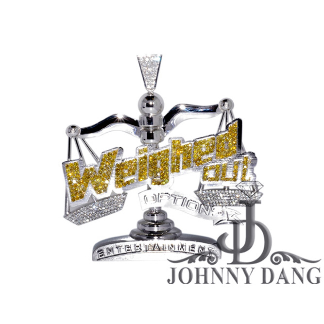 CL-0115- Johnny Dang Custom Diamond Charm