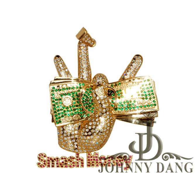 CL-0116 - Johnny Dang Custom Diamond Charm