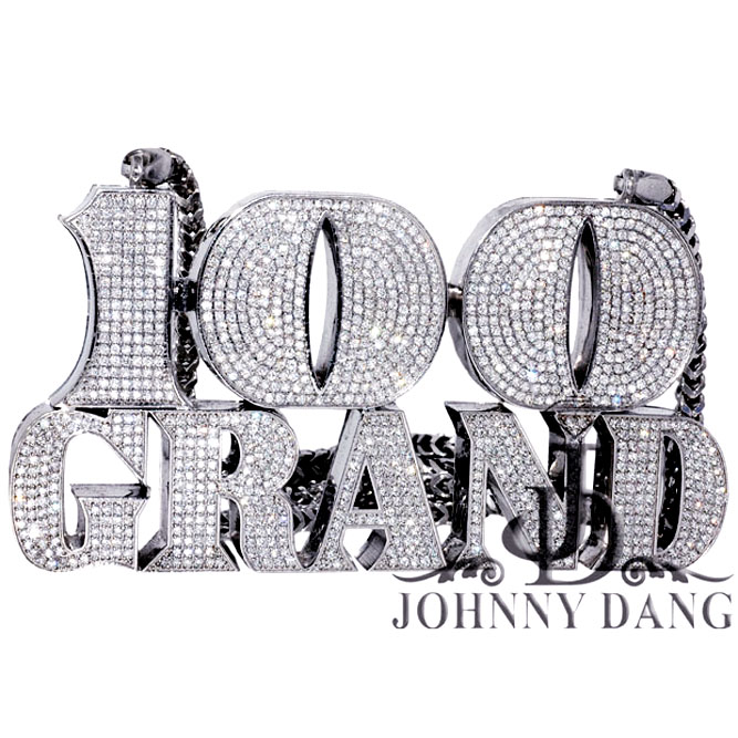 CN-00100- Johnny Dang Custom Diamond Charm