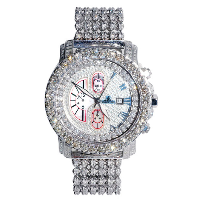 CW-0061 - Johnny Dang Custom Diamond Watch  19.75ct