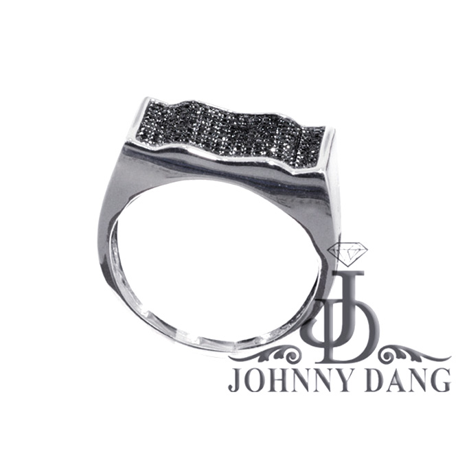DR0024- Silver Diamond Ring(r0117)