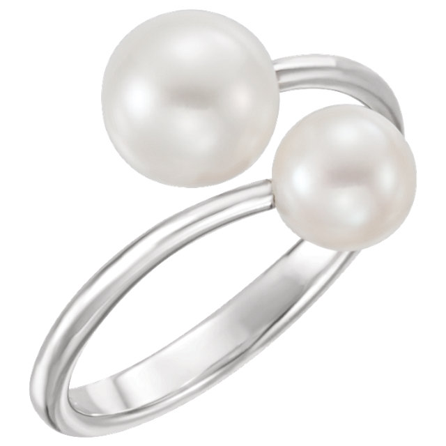 JDSP-6488 Freshwater Cultured Pearl Ring