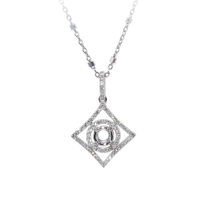 P0101 - diamond pendant