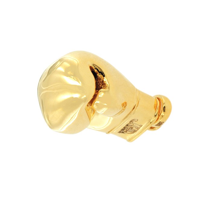 P160907-1 Custom Gold Boxing Glove Pendant