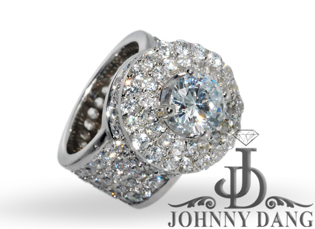 R-0084 - Johnny Dang Custom Diamond Ring