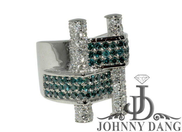 R-0087 - Johnny Dang Custom Diamond Ring