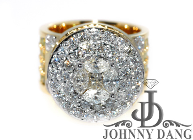 R-0090 - Johnny Dang Custom Diamond Ring