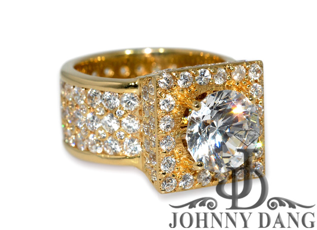 R-0097 - Johnny Dang Custom Diamond Ring