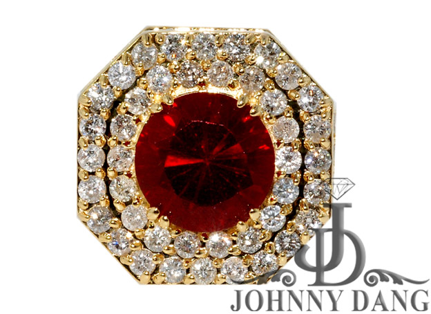 R-0036 - Johnny Dang Custom Diamond Ring