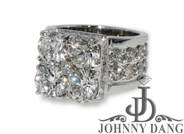 R-0074 - Johnny Dang Custom Diamond Ring