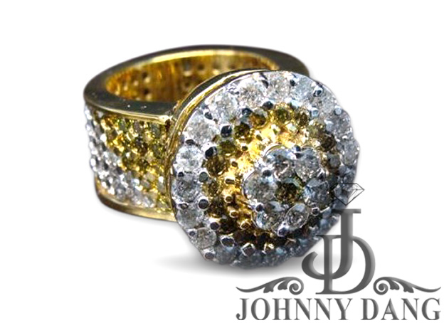 R-0040 - Johnny Dang Custom Diamond Ring
