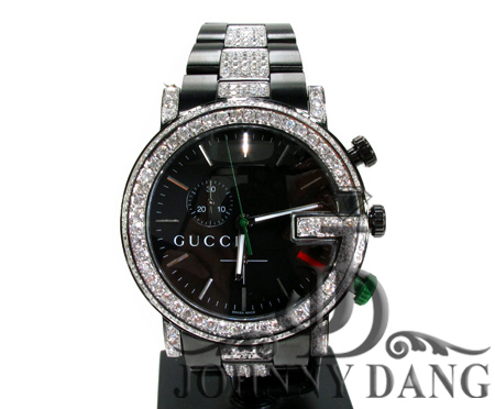 CW-0132 - Johnny Dang Custom Diamond Gucci Watch