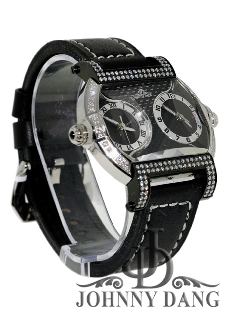 R4 - Johnny Dang Collection Diamond Black & White Watch