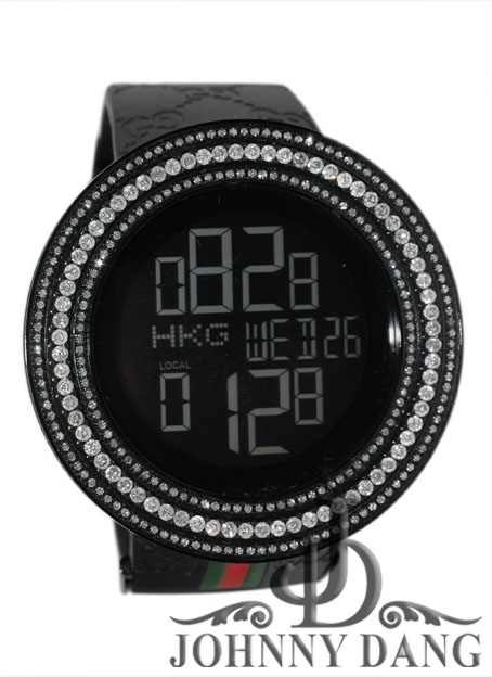 GW0046 - Black & White Diamond Watch