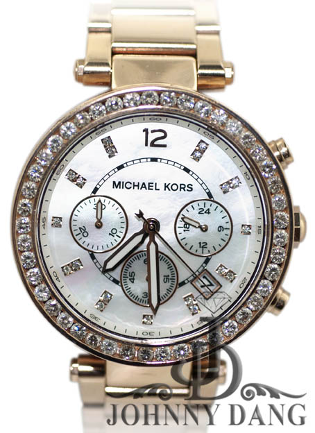 CLW0001 - Custom Womens Michael Kors Diamond Watch