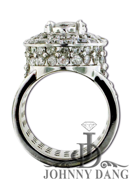 R-0014 Johnny Dang Custom Diamond Ring
