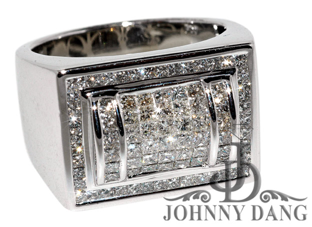 MR-0014A -Johnny Dang Custom Diamond Ring