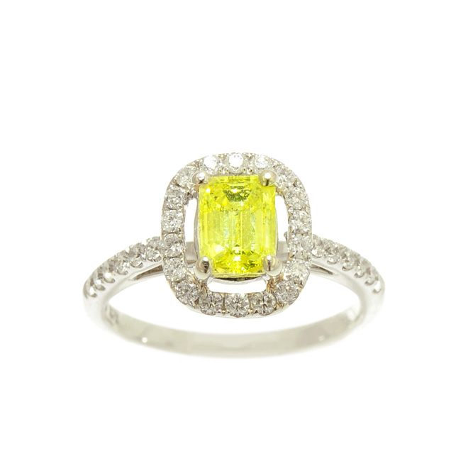1R096 - Yellow Diamond Ring