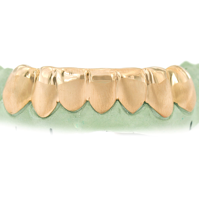 S161706-1 6 Teeth Solid with Partial Sand Finish