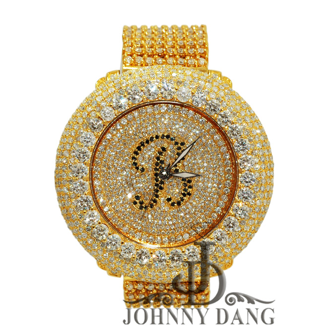 TVJ1239 _ Custom Diamond Johnny Dang Watch