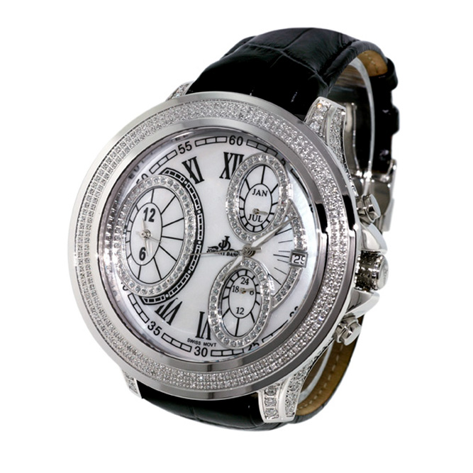 TVJ-SE5-W1-Custom Johnny Dang Diamond Watch
