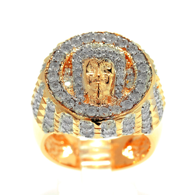 CMR152608-1 Custom Men's Diamond Ring