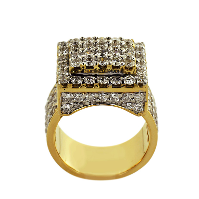 CRY11514-1 10K Yellow Gold Diamond Ring